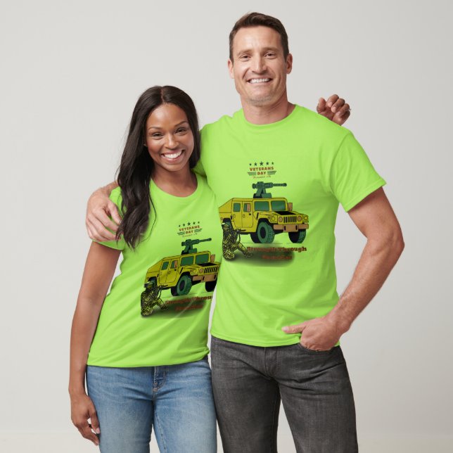 Strength through sacrifice lime T-Shirt (Unisex)