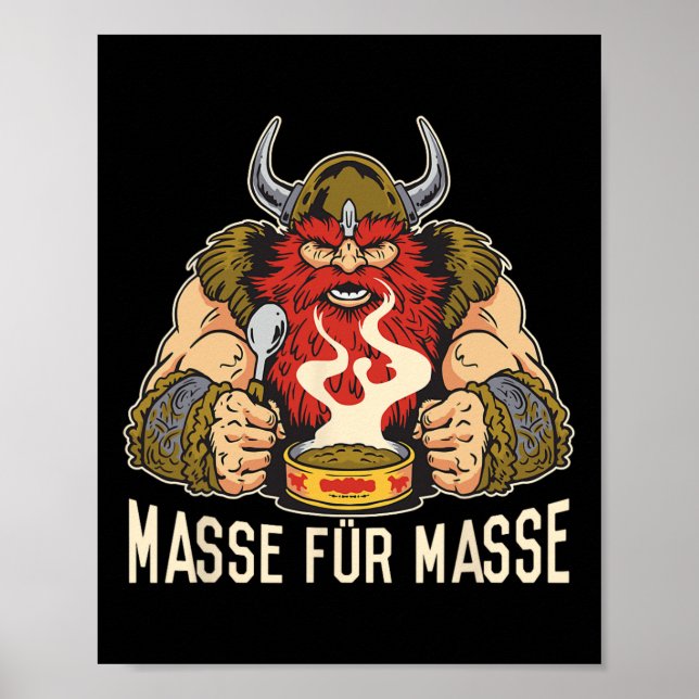 Strength Training m For M' Viking Biceps Workout F Poster (Front)