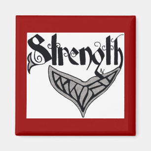 Strength whale tail magnet