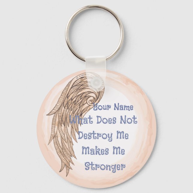 Strength Wing Key Ring (Front)