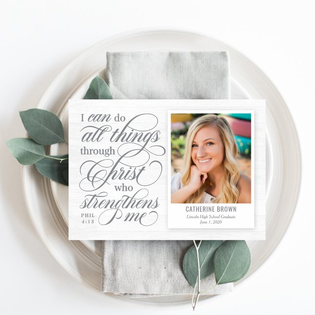Strengthened Graduation Announcement Invitation (Creator Uploaded)