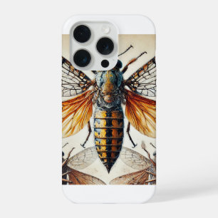 Strepsipteran Insect Dorsal View 300824IREF249 - W iPhone 15 Pro Case