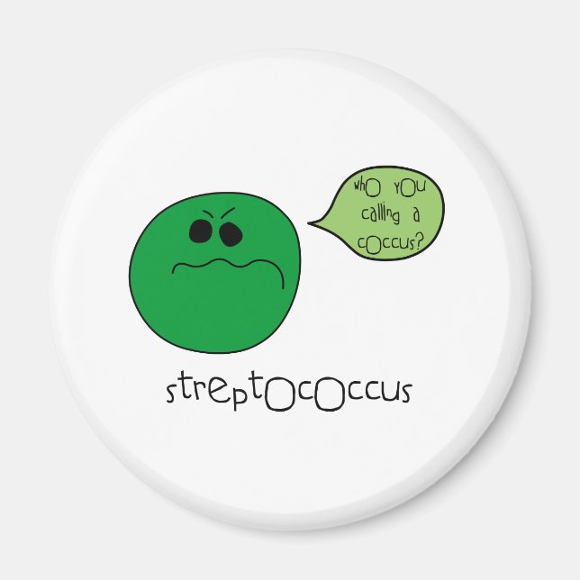 Streptococcus Magnet (Front)