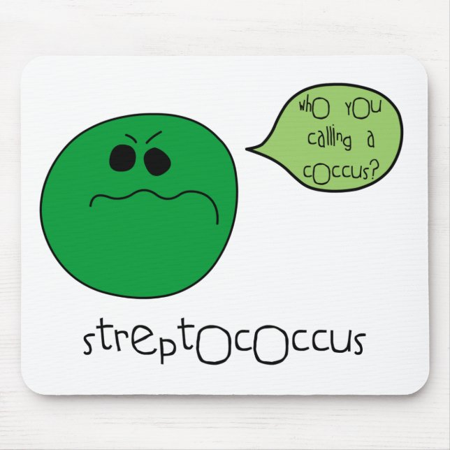 Streptococcus Mouse Pad (Front)
