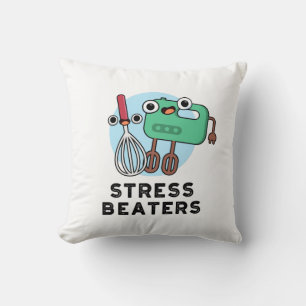 Stress Beaters Funny Baking Whisk Pun Cushion