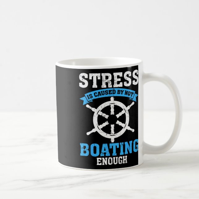 Stress Is Caused  Coffee Mug (Right)