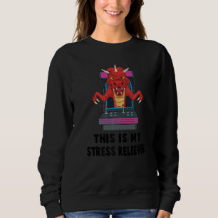 Stress Management This Is My Stress Reliever V Sweatshirt