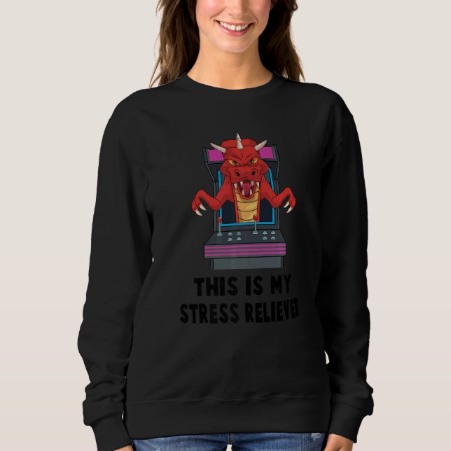 Stress Management   This Is My Stress Reliever   V Sweatshirt (Front)