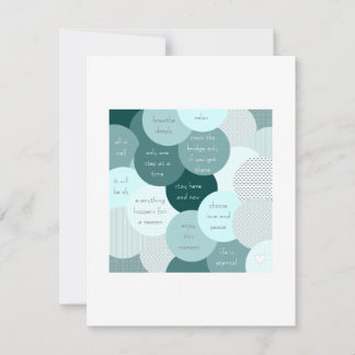 "Stress relief" Card