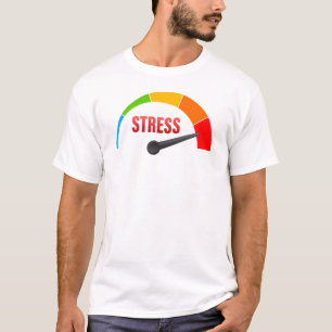 stress shirt -gas gauge out of patience