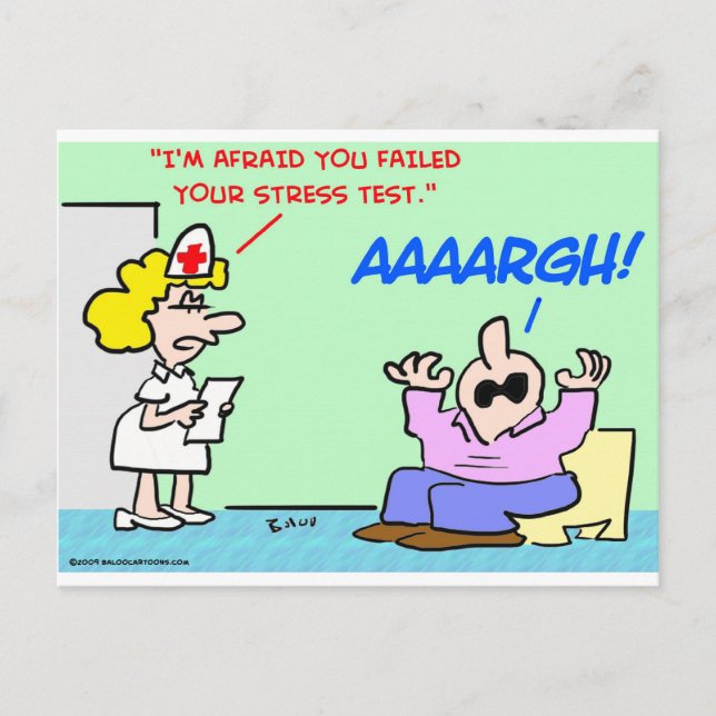stress test aaaargh postcard (Front)