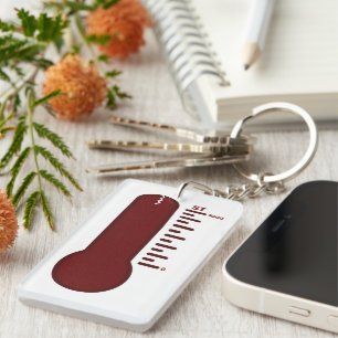 Stress Thermometer Keychain