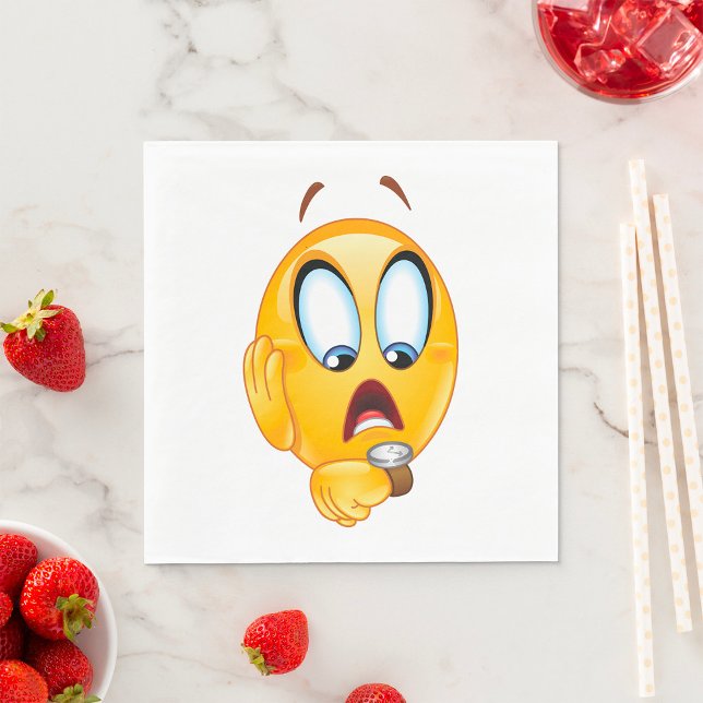 Stressed Emoji Napkins (Creator Uploaded)
