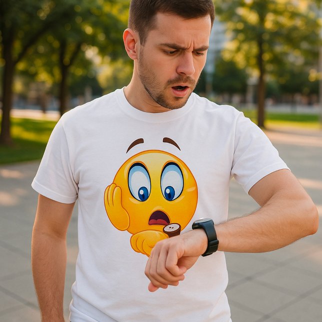 Stressed Emoji T-Shirt (Creator Uploaded)