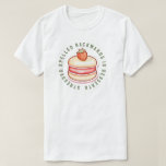 Stressed spelled backwards is desserts T-Shirt<br><div class="desc">"Feeling stressed? Flip it around and treat yourself! 🍓✨ This playful tee features the iconic phrase 'Stressed spelled backwards is desserts' wrapped around a cute macaron illustration topped with a strawberry. Sweet, funny, and oh-so-relatable, it's perfect for dessert lovers, foodies, and anyone who believes in chocolate therapy. Soft, comfy, and...</div>