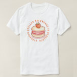 Stressed spelled backwards is desserts T-Shirt<br><div class="desc">"Feeling stressed? Flip it around and treat yourself! 🍓✨ This playful tee features the iconic phrase 'Stressed spelled backwards is desserts' wrapped around a cute macaron illustration topped with a strawberry. Sweet, funny, and oh-so-relatable, it's perfect for dessert lovers, foodies, and anyone who believes in chocolate therapy. Soft, comfy, and...</div>