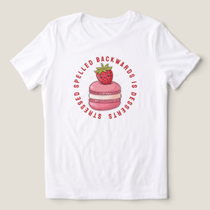 Stressed spelled backwards is desserts Tri-Blend shirt