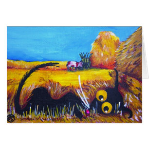 Stressie in the hay!