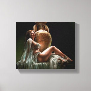 Stretch Canvas w/Queen of Sheba by Lindsay Archer Print