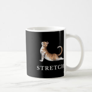 Stretch Cat Yoga Shirt Calm Lance Cute Animal Yogi Coffee Mug