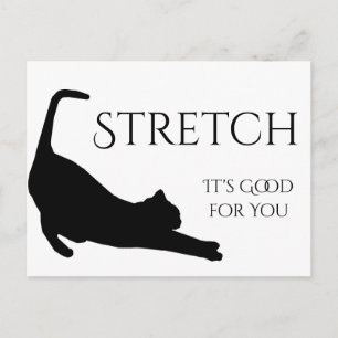 Stretch Postcard