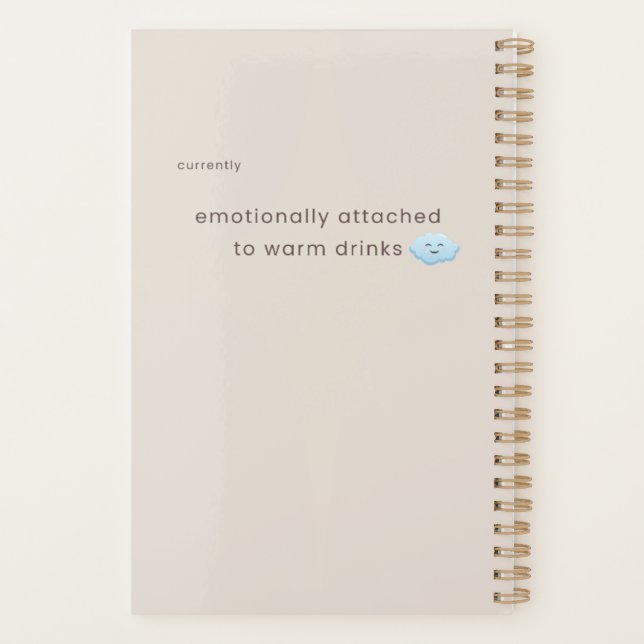 Stretch Tomorrow Sloth Planner | Cosy Minimal 2.0 (Back)