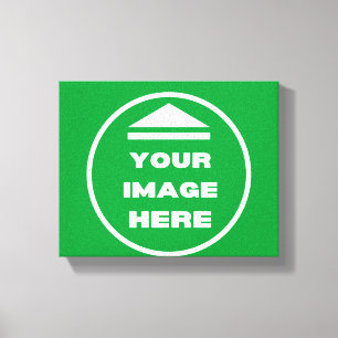 Stretched Canvas- Personalised - Add Image / Text Canvas Print