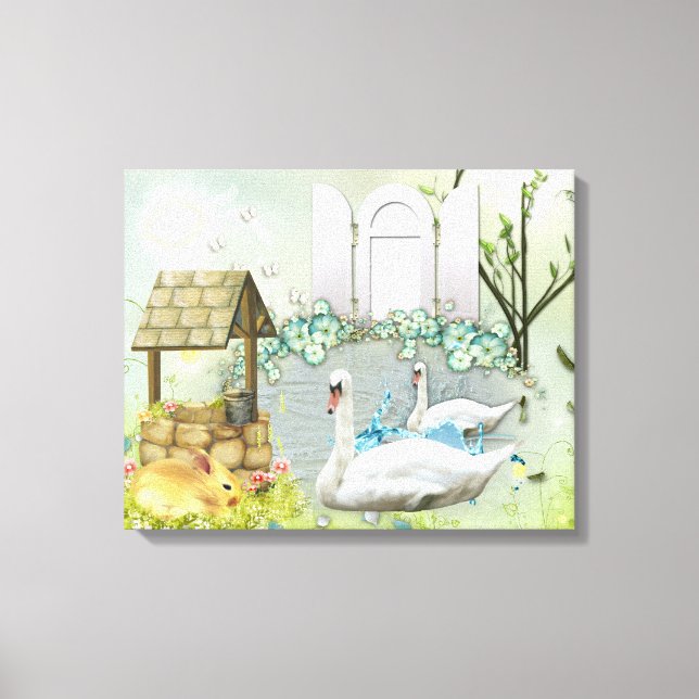 Stretched Canvas Print (Front)