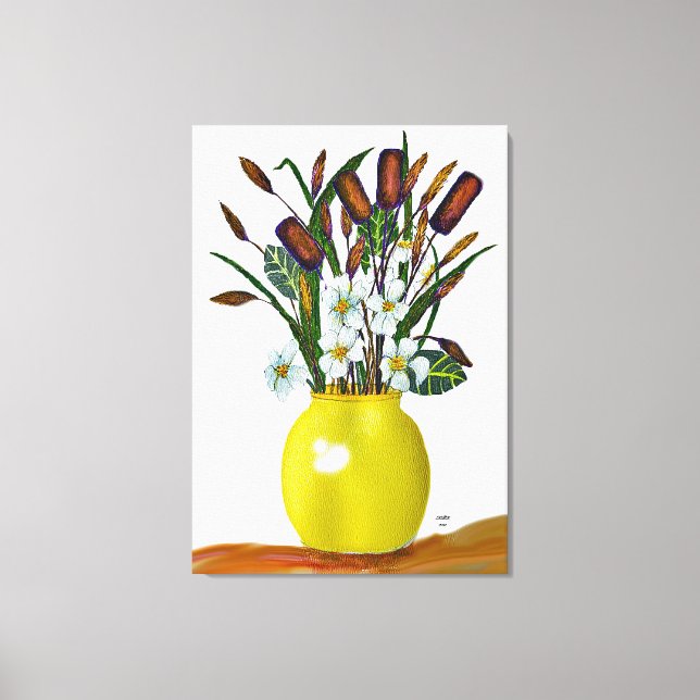 Stretched canvas print (Front)