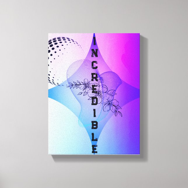 Stretched Canvas Print (Front)