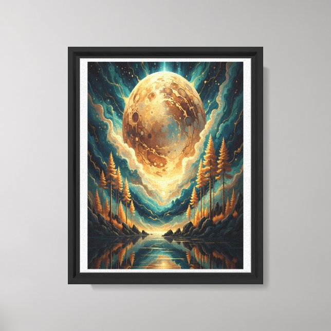 Stretched Canvas Print (Front)
