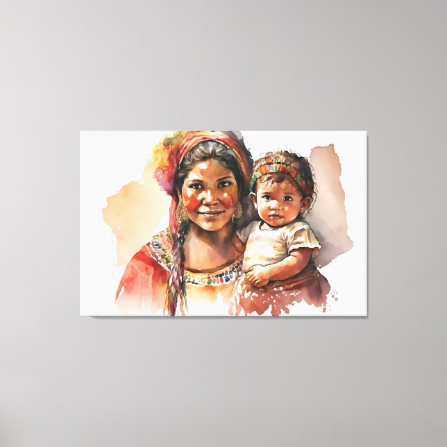 Stretched Canvas Print (Front)