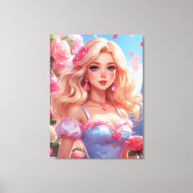 Stretched Canvas Print (Front)