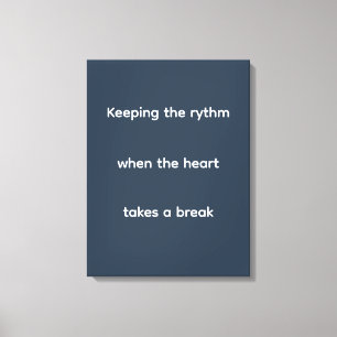Stretched canvas print