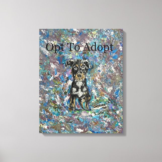 Stretched Canvas Print (Front)