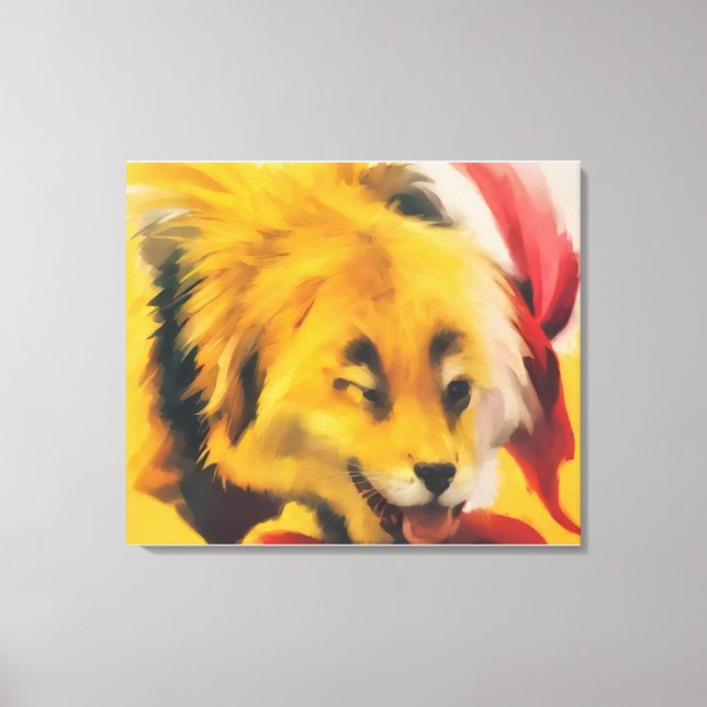 Stretched Canvas Print (Front)