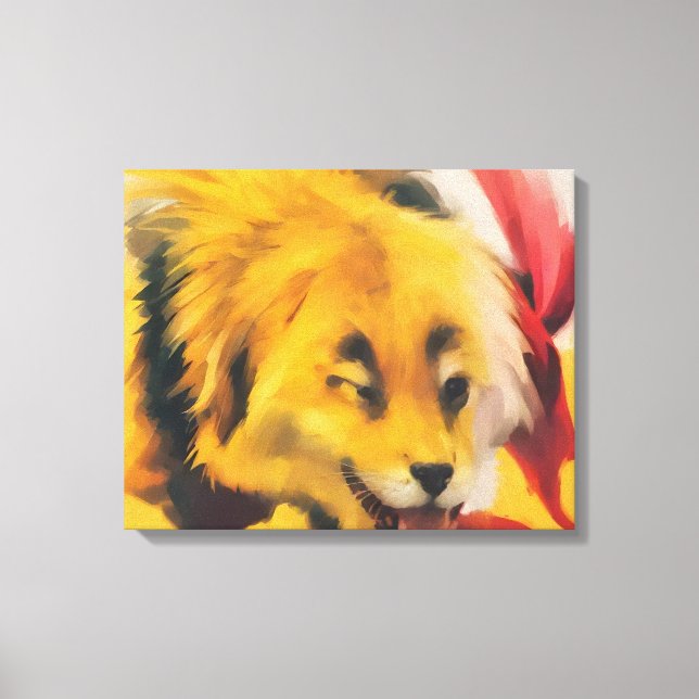 Stretched Canvas Print (Front)