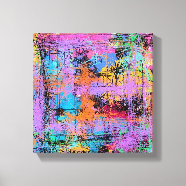 Stretched Canvas Print (Front)