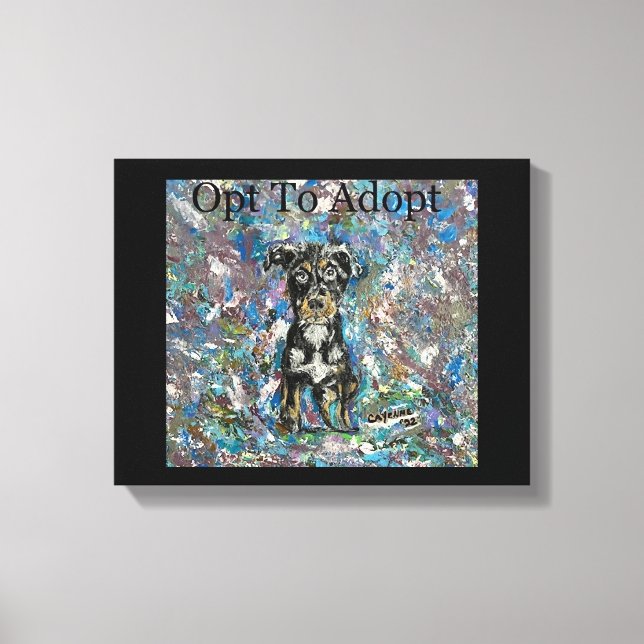 Stretched Canvas Print (Front)