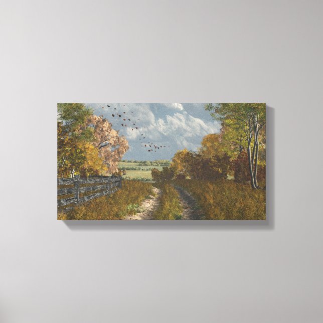 Stretched Canvas Print (Front)