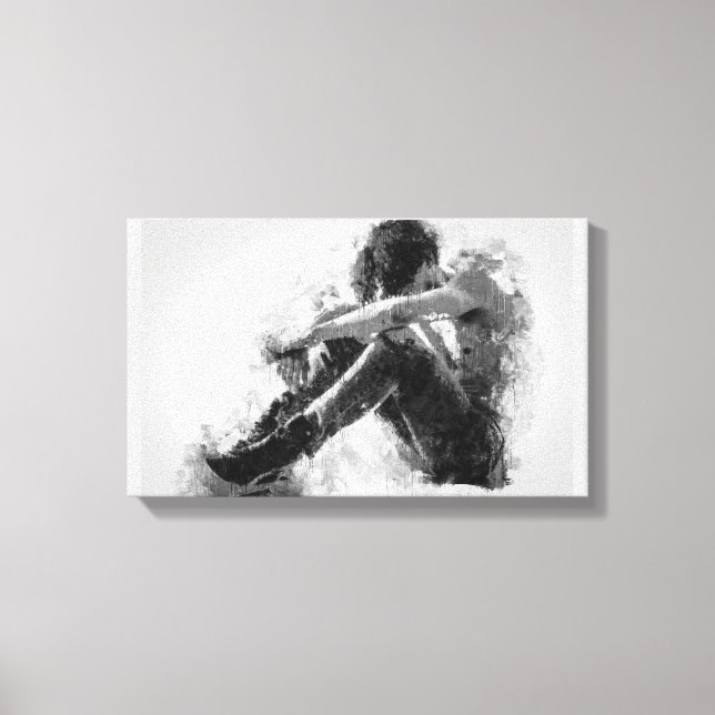 Stretched Canvas Print (Front)