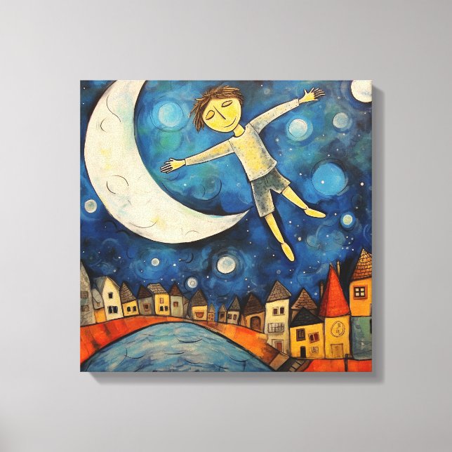 Stretched Canvas Print (Front)