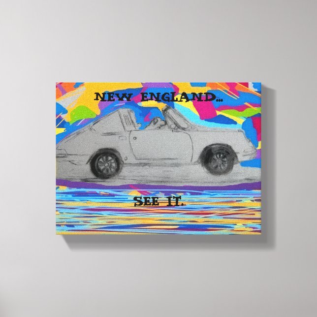 Stretched Canvas Print (Front)