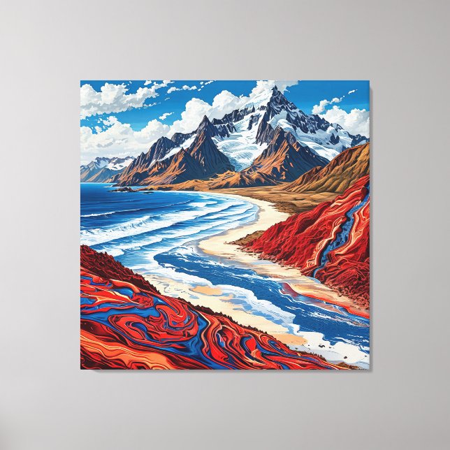 Stretched Canvas Print (Front)