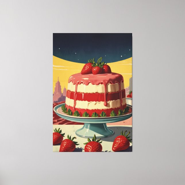 Stretched Canvas Print (Front)