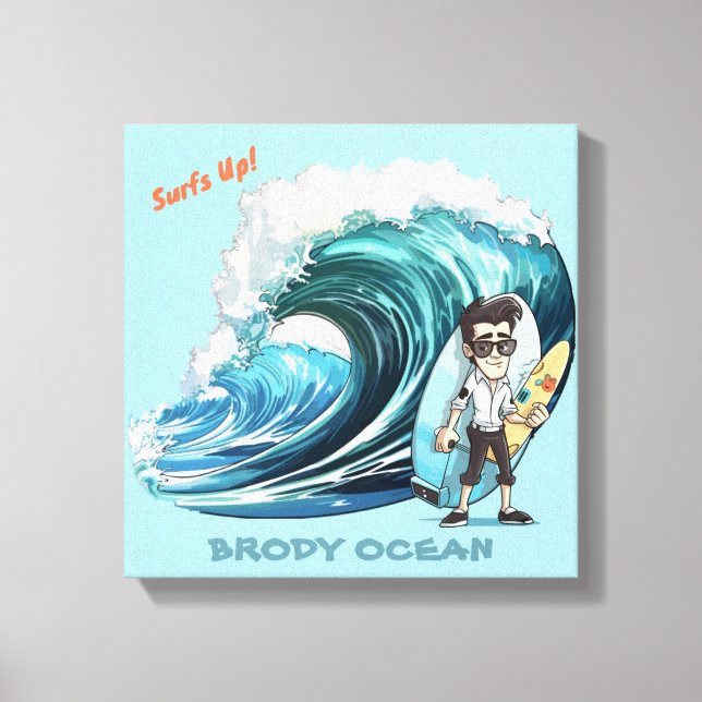 Stretched Canvas Print (Front)