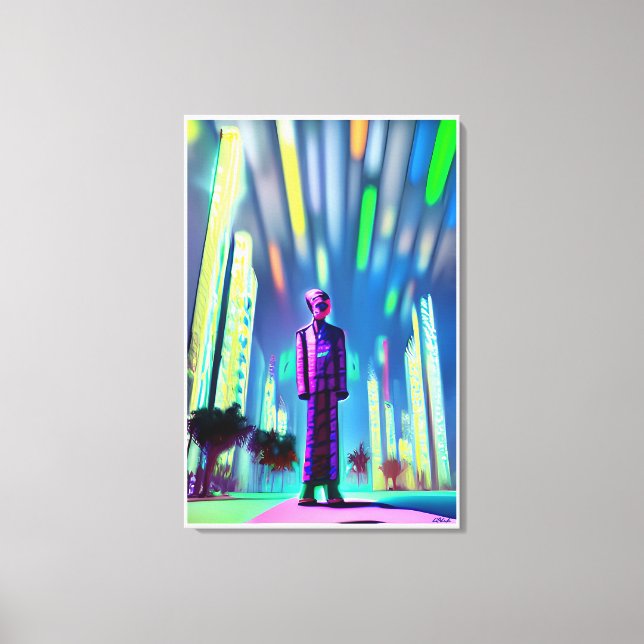 Stretched Canvas Print (Front)