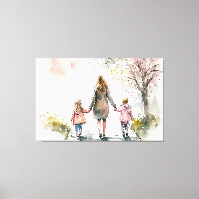 Stretched Canvas Print (Front)