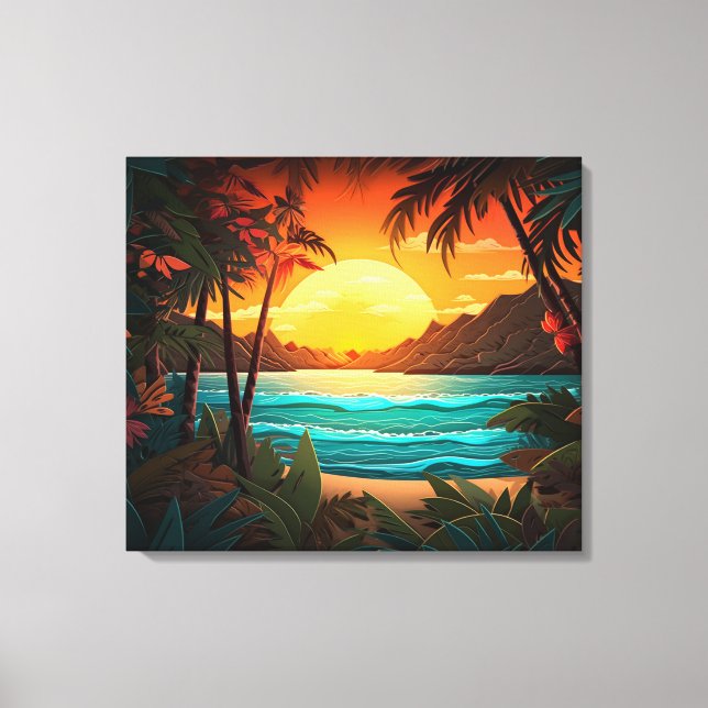 Stretched Canvas Print (Front)