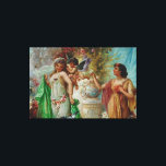 Stretched Canvas Print<br><div class="desc">The author is Hans Zatzka. Beautiful design fitting for everyone who likes classic paintings.</div>